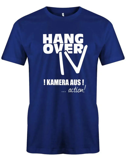 JGA Shirt Männer - Hangover 4 Kamera aus! Action.