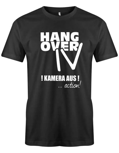 JGA Shirt Männer - Hangover 4 Kamera aus! Action.