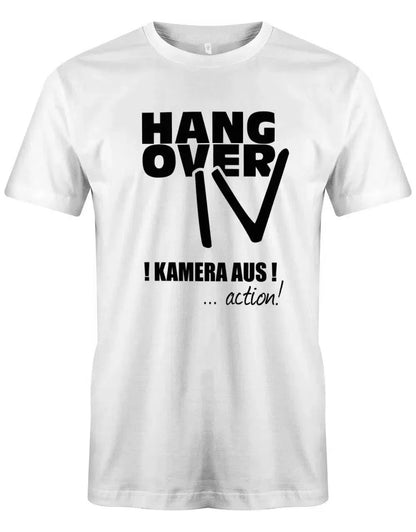 JGA Shirt Männer - Hangover 4 Kamera aus! Action.