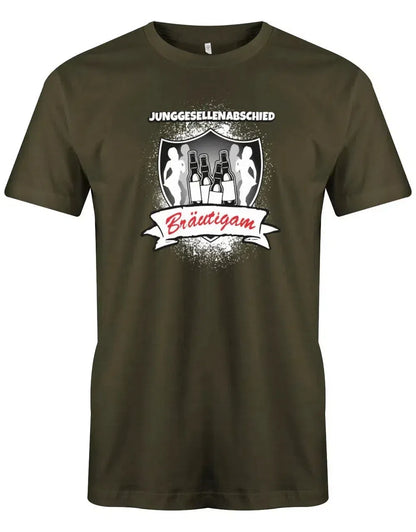 JGA Shirt Männer - Junggesellenabschied Bräutigam oder Name Party