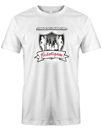 JGA Shirt Männer - Junggesellenabschied Bräutigam oder Name Party