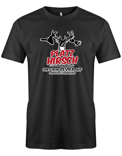 JGA Shirt Männer - Platzhirsch gibt sein Revier auf