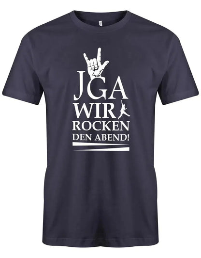 JGA Shirt Männer - Rockstars JGA wir rocken den Abend