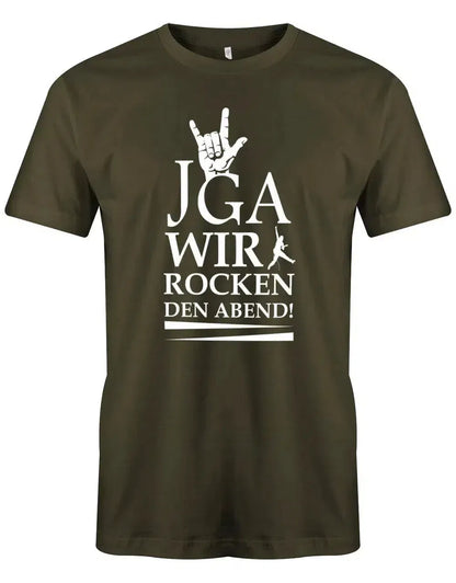 JGA Shirt Männer - Rockstars JGA wir rocken den Abend