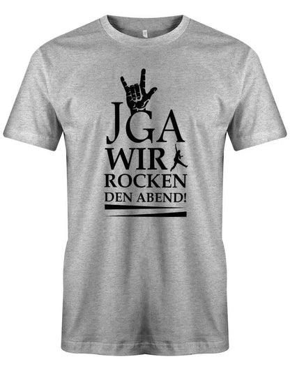 JGA Shirt Männer - Rockstars JGA wir rocken den Abend
