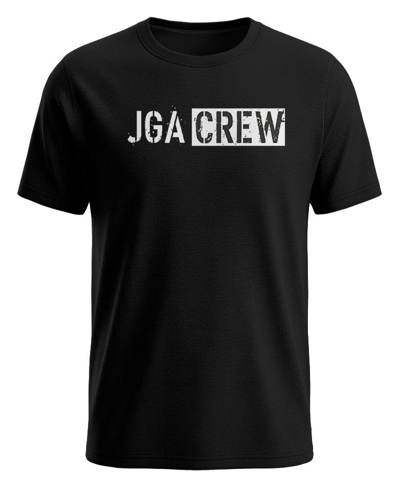 JGA Crew T-Shirt für Männer mit Aufdruck JGA Crew - Schwarz