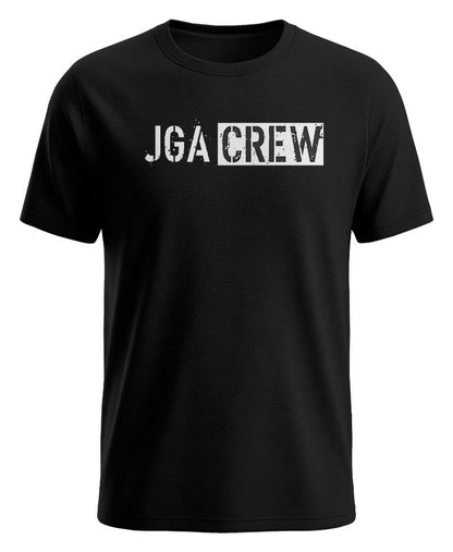JGA Crew T-Shirt für Männer mit Aufdruck JGA Crew - Schwarz