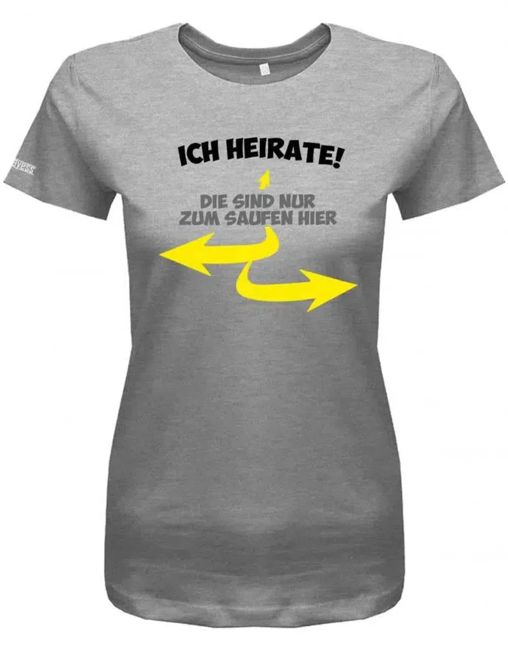 Junggesellenabschied T-Shirt Name Heiratet, Die Anderen Sind Nur Zum Saufen Hier - Herren Fun T-Shirt Zum JGA - Erhältlich In 15 Farben (S - Foto 9