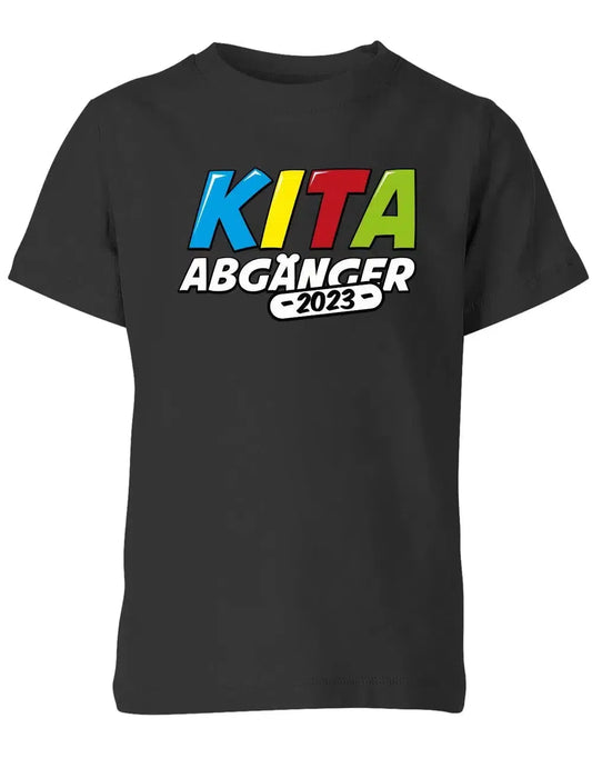 Kita Abgänger 2025 oder Wunschname - KITA Schulkind - Kindergarten Shirt - Kinder T-Shirt