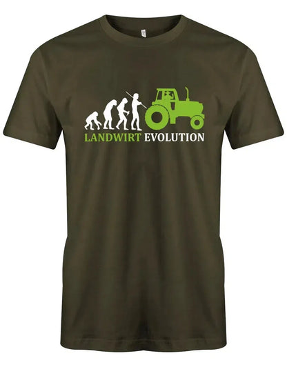 Landwirt Evolution - Traktor - Herren T-Shirt