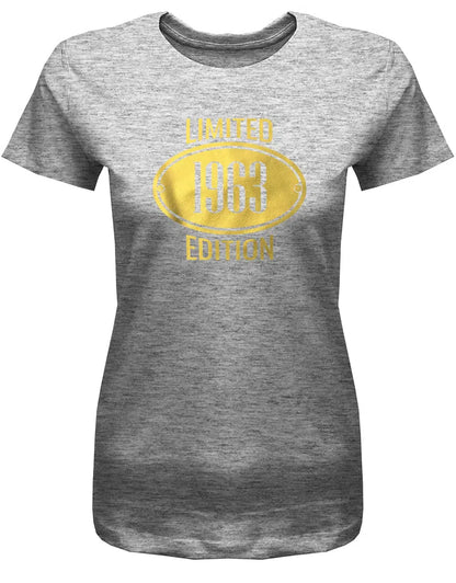 Limited Edition 1963 Gold - Jahrgang 1963 Geschenk Frauen Shirt