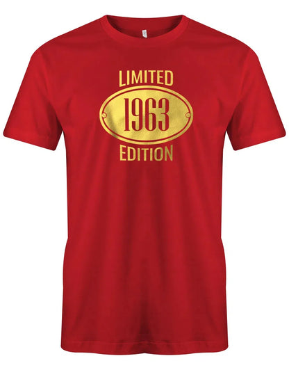 Limited Edition 1963 Gold - Jahrgang 1963 Geschenk Männer Shirt
