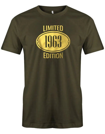 Limited Edition 1963 Gold - Jahrgang 1963 Geschenk Männer Shirt