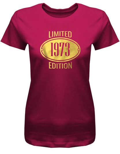 Limited Edition 1973 Gold - Jahrgang 1973 Geschenk Frauen Shirt