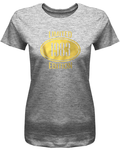 Limited Edition 1983 Gold - Jahrgang 1983 Geschenk Frauen Shirt