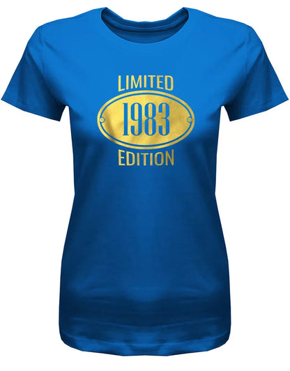 Limited Edition 1983 Gold - Jahrgang 1983 Geschenk Frauen Shirt