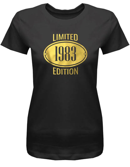 Limited Edition 1983 Gold - Jahrgang 1983 Geschenk Frauen Shirt