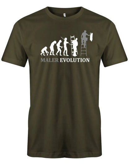 Maler und Lackierer Evolution - Handwerker - Herren T-Shirt