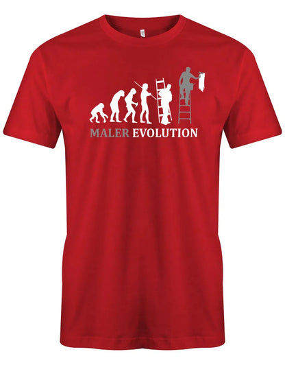 Maler und Lackierer Evolution - Handwerker - Herren T-Shirt