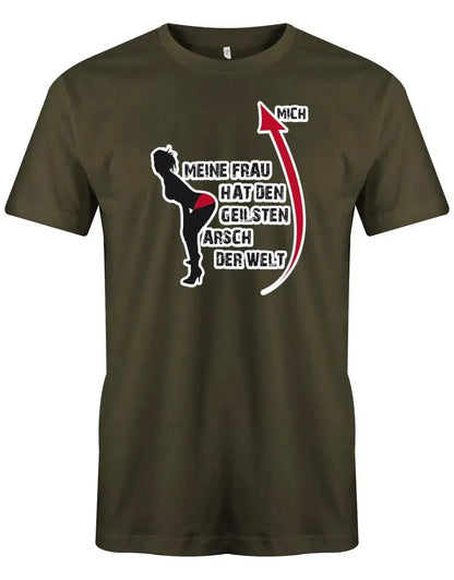 Meine Frau hat den geilsten Arsch der Welt - Fun - Herren T-Shirt