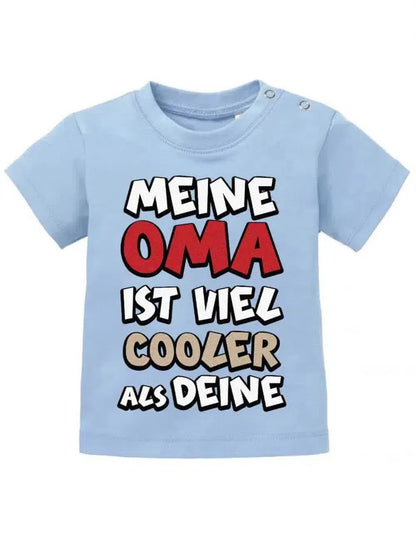 Meine Oma ist viel cooler als Deine - Baby T-Shirt
