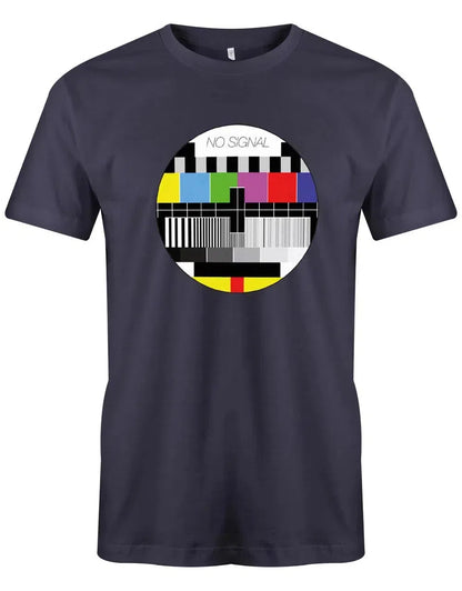 No Signal TV Test Screen - Fun - Herren T-Shirt