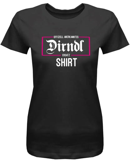 Offizell anerkanntes Dirndl Ersatz Shirt - Wiesn Trachten Oktober-Volksfest - Damen T-Shirt