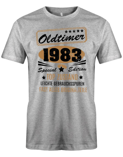 Oldtimer 1983 Special Edition Top Zustand - T-Shirt 40 Geburtstag Männer