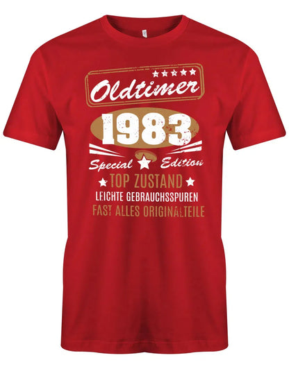 Oldtimer 1983 Special Edition Top Zustand - T-Shirt 40 Geburtstag Männer