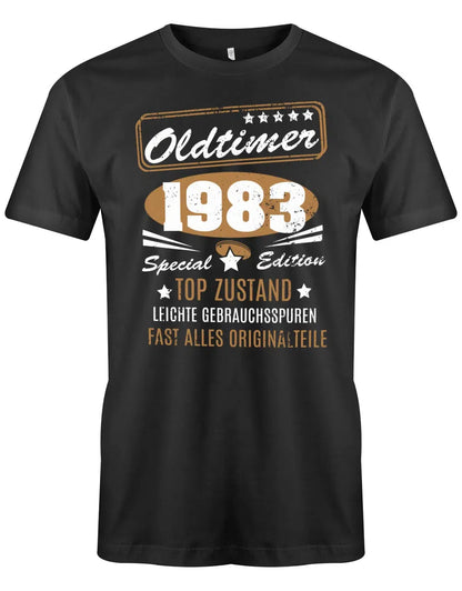 Oldtimer 1983 Special Edition Top Zustand - T-Shirt 40 Geburtstag Männer