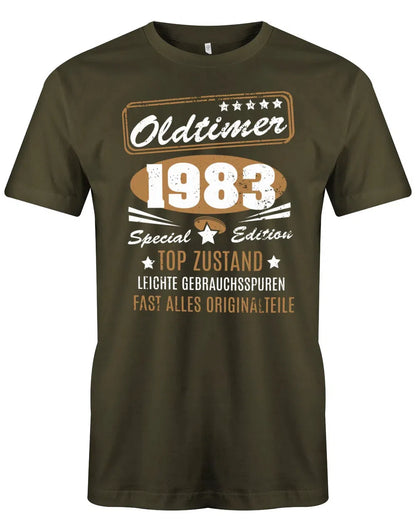 Oldtimer 1983 Special Edition Top Zustand - T-Shirt 40 Geburtstag Männer