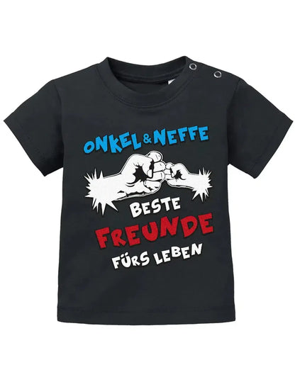 Onkel und Neffe - Beste Freunde fürs Leben - Comic - Baby T-Shirt