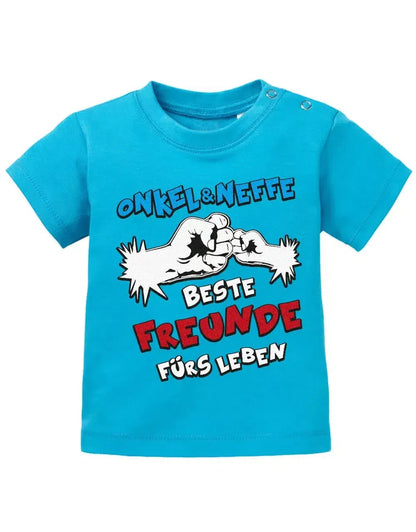 Onkel und Neffe - Beste Freunde fürs Leben - Comic - Baby T-Shirt