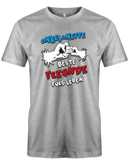 Onkel und Neffe - Beste Freunde fürs Leben - Comic - Herren T-Shirt