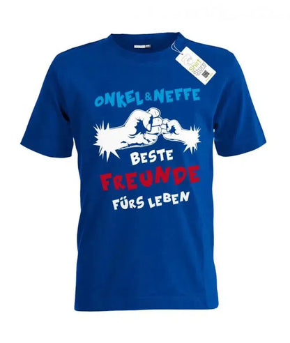 Onkel und Neffe - Beste Freunde fürs Leben - Comic - Kinder T-Shirt