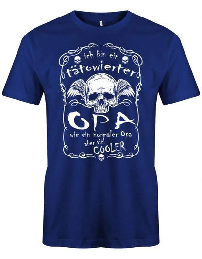 Opa Herren T-Shirt - Ich bin ein tätowierter Opa Classic - Geschenk für Opa