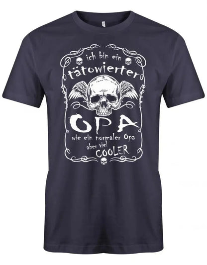 Opa Herren T-Shirt - Ich bin ein tätowierter Opa Classic - Geschenk für Opa