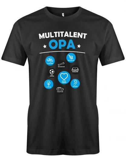 Opa Herren T-Shirt - Multitalent Opa - Geschenk für Opa