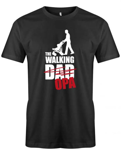 Opa Herren T-Shirt - The walking Dad durchgestrichen Opa - Geschenk für Opa