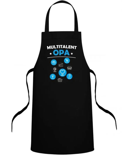 Opa Schürze - Multitalent Opa - Geschenk für Opa