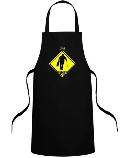 Opa Schürze - Opa Crossing Straßenschild - Geschenk für Opa