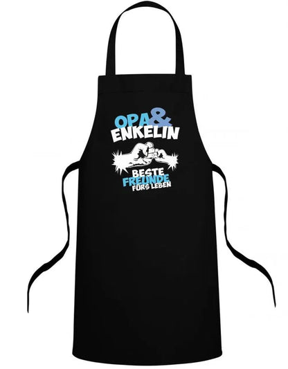 Opa Schürze - Opa und Enkelin Beste Freunde fürs Leben - Geschenk für Opa