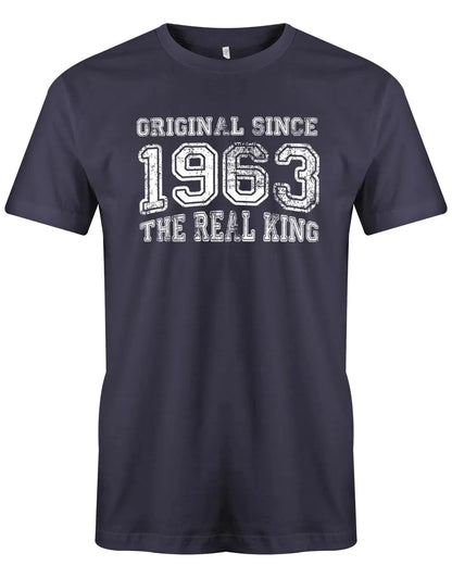 Original Since 1963 The Real King Grunge Look - Jahrgang 1963 Geschenk Männer Shirt