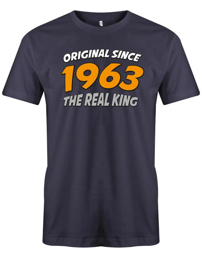 Original Since 1963 The Real King Race Design - Jahrgang 1963 Geschenk Männer Shirt