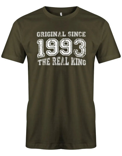 Original Since 1993 The Real King Grunge Look - Jahrgang 1993 Geschenk Männer Shirt