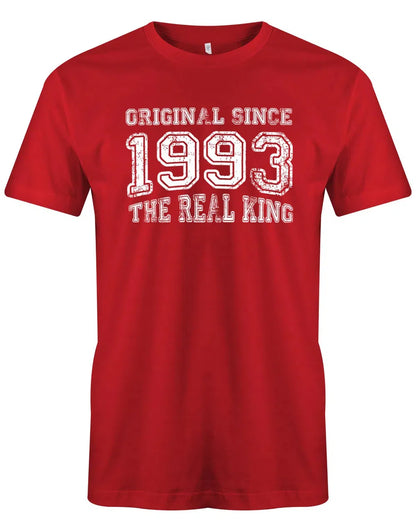 Original Since 1993 The Real King Grunge Look - Jahrgang 1993 Geschenk Männer Shirt