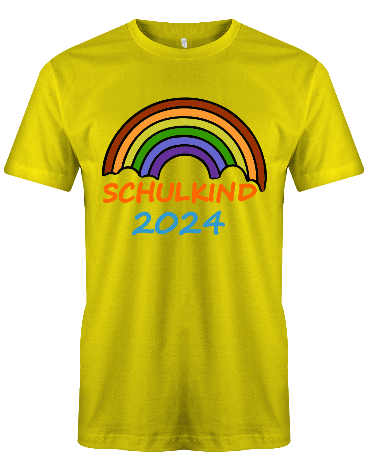 Regenbogen Schulkind 2024 - Regenbogen- Schulkind - Kinder T-Shirt
