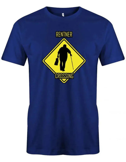 Rentner T-Shirt für Herren - Rentner Crossing