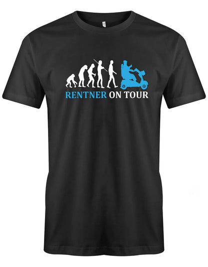 Rentner on Tour - Evolution des Rentner Herren T-Shirt
