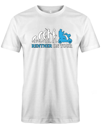 Rentner on Tour - Evolution des Rentner Herren T-Shirt